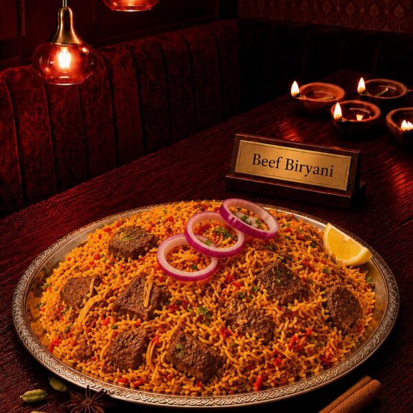 Biryani au bœuf