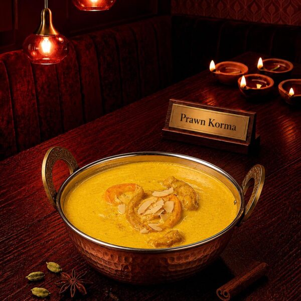 Korma aux crevettes